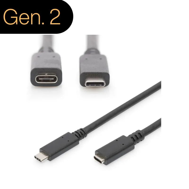 FDL 1M USB-C GEN.2 EXTENSION CABLE - USB 3.2 / PD / ALT MODE
