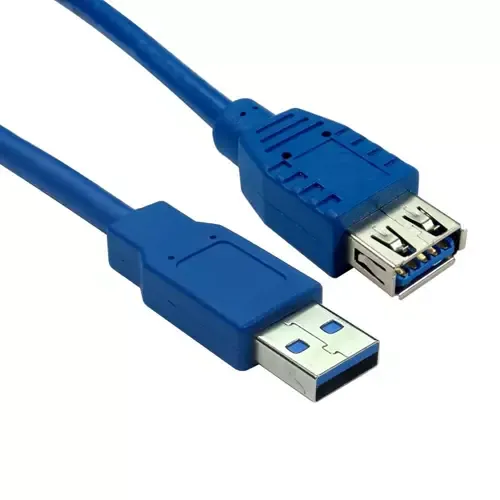 Cables Direct USB 3.0 USB cable USB 3.2 Gen 1 (3.1 Gen 1) 5 m USB A Blue