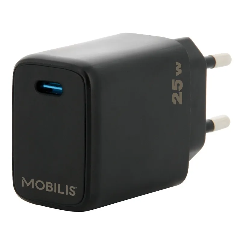 Mobilis 001380 mobile device charger Universal Black AC Fast charging