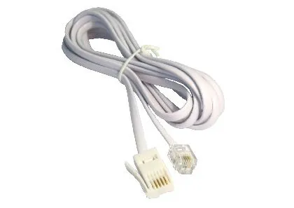 Cables Direct RJ11 - BT Plug 2 m White