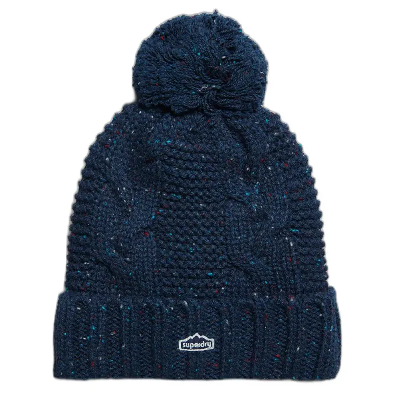 Women's knitted pom-pom hat Superdry