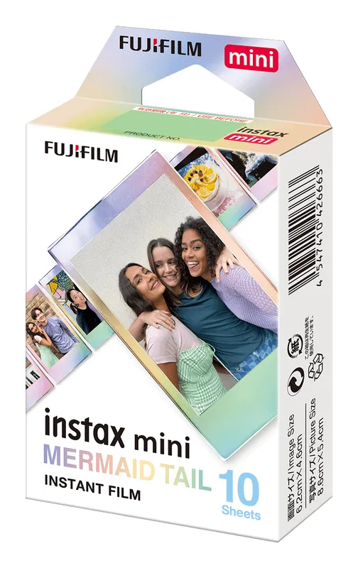Fujifilm Instax Mini Mermaid Tail instant picture film 10 pc(s) 86 x 5