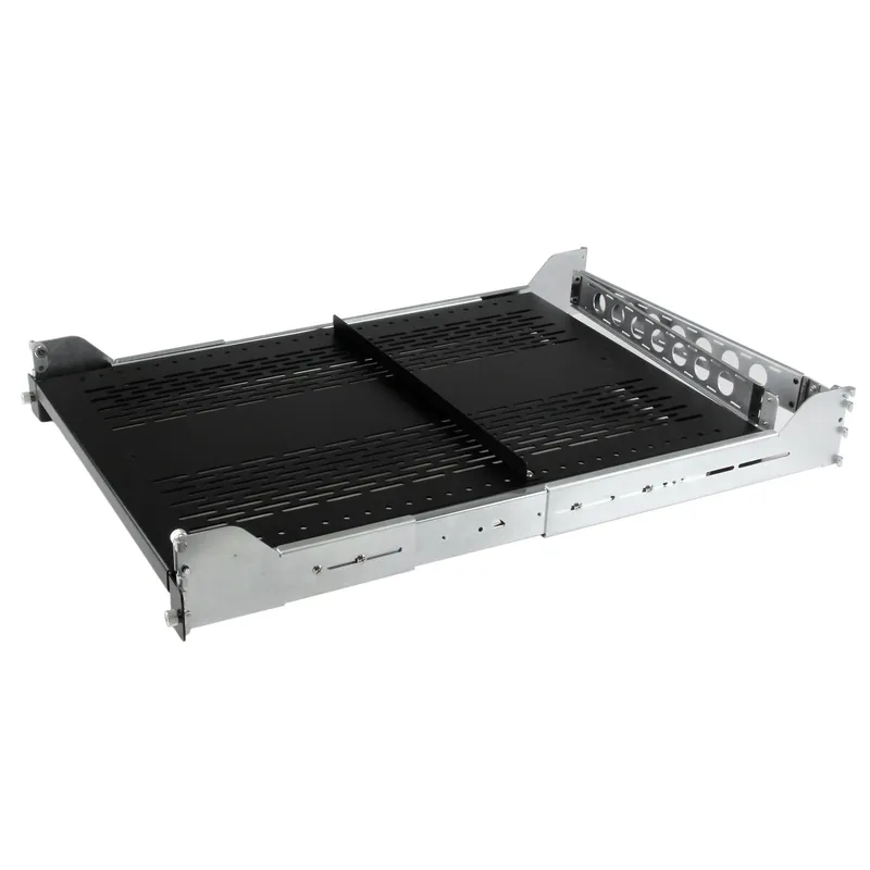 StarTech.com 2U Vented Sliding Server Rack Shelf w/ Cable Management A