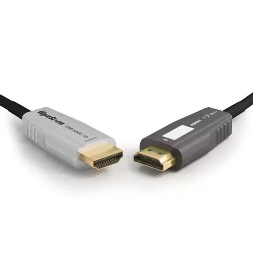 WyreStorm CAB-HAOC-20 HDMI cable 20 m HDMI Type A (Standard) Black White