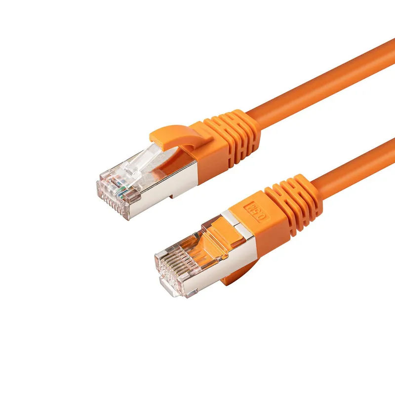 Microconnect MC-SFTP6A02O networking cable Orange 2 m Cat6a S/FTP (S-S