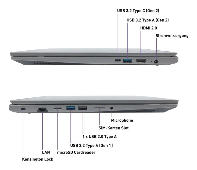 TERRA MOBILE 1717R Intel® Core™ i5 i5-1334U Laptop 43.9 cm (17.3"