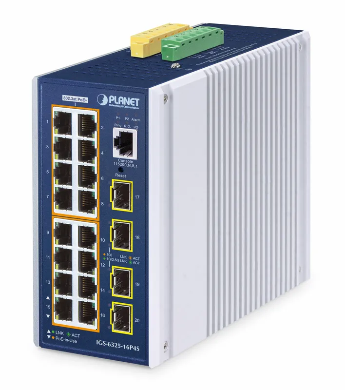 PLANET IGS-6325-16P4S network switch Managed L3 Gigabit Ethernet (10/1