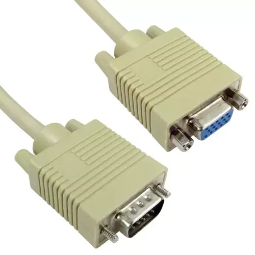 Cables Direct CDEX-255 VGA cable 3 m VGA (D-Sub) Beige