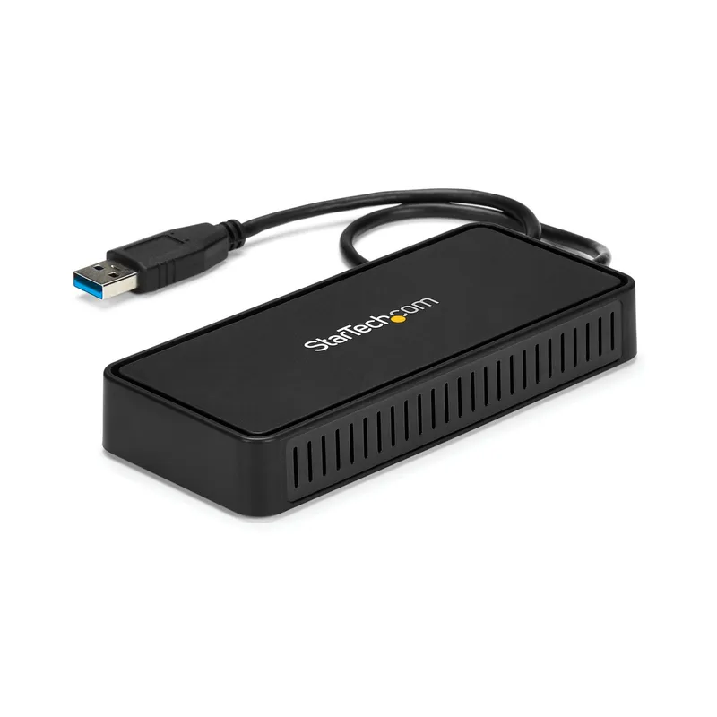 StarTech.com USB 3.0 Mini Dock - Dual Monitor USB-A Docking Station wi