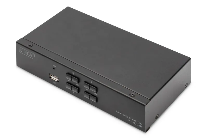 Digitus KVM Switch. 4x1 DP. DP Out.USB