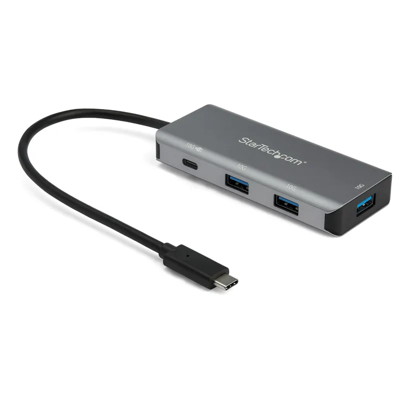 StarTech.com 4 Port USB C Hub (10Gbps) to 3x USB-A & 1x USB-C - 10