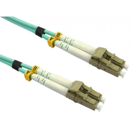 Cables Direct FB4M-LCLC-100D InfiniBand/fibre optic cable 10 m LC Aqua colour