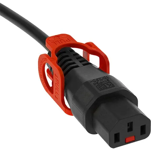 Scolm 2M C14-C13 Lck+ Bk PVC 1.0MM