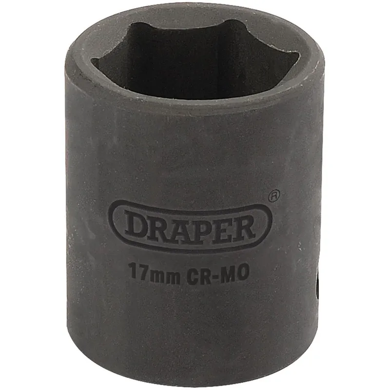 Draper Expert 1/2" Drive Hi Torq Hexagon Impact Socket Metric