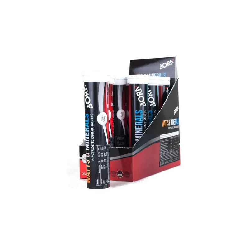 mineral drink sachets Born - orange