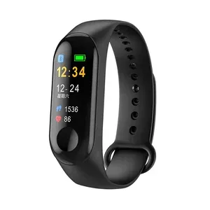 Health Fitness Tracker Custom Logo M3 Wrist Band Smart Watch 2019