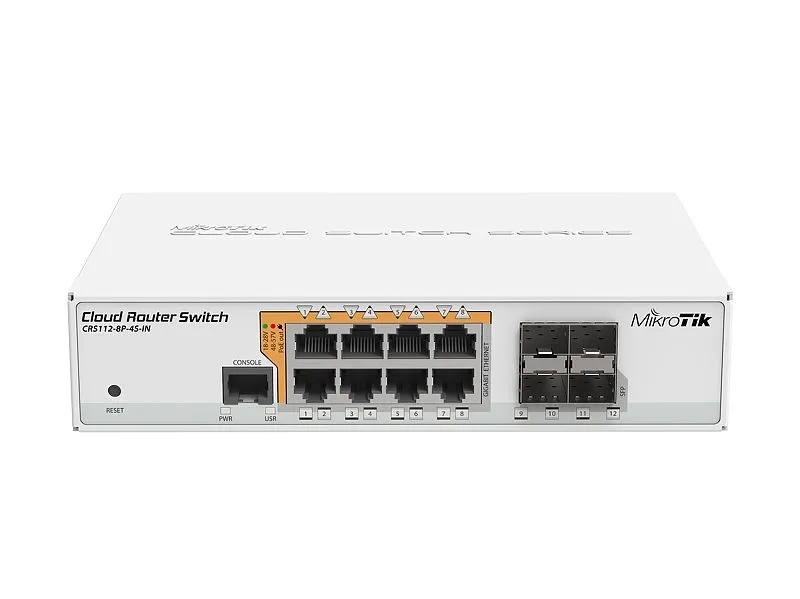 Mikrotik CRS112-8P-4S-IN network switch Gigabit Ethernet (10/100/1000)