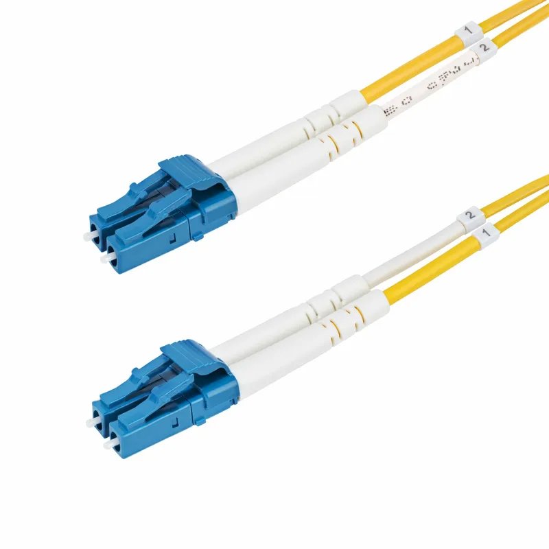 StarTech.com 6m (19.7ft) LC to LC (UPC) OS2 Single Mode Duplex Fiber O