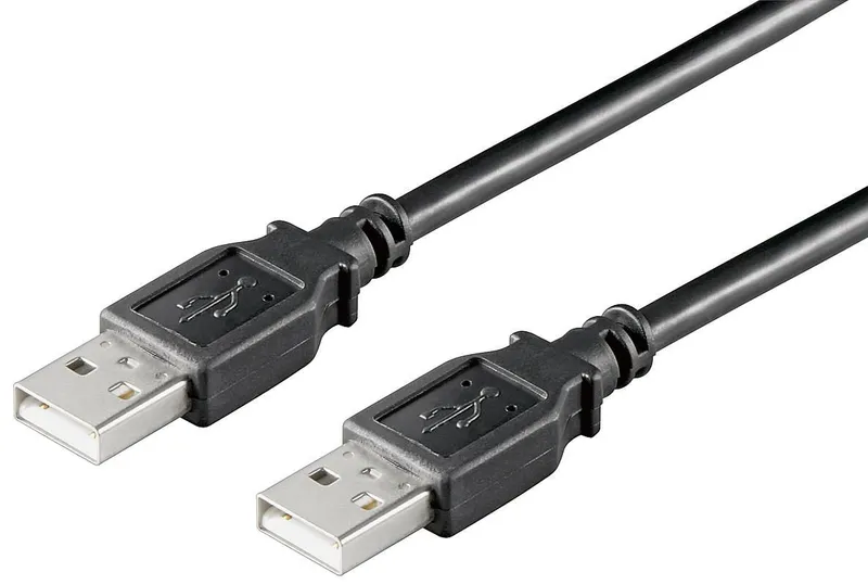 Microconnect USBAA1B USB cable USB 2.0 1 m USB A Black