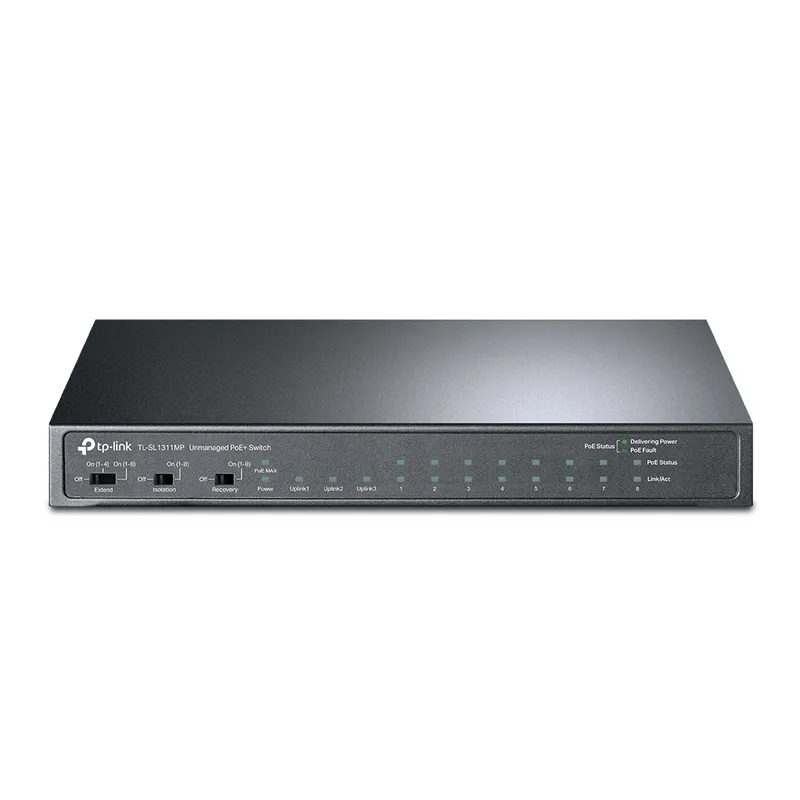 TP-Link 8-Port 10/100Mbps + 3-Port Gigabit Desktop Switch with 8-Port