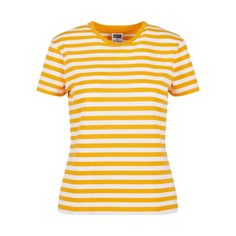 Women's regular striped T-shirt Urban Classics