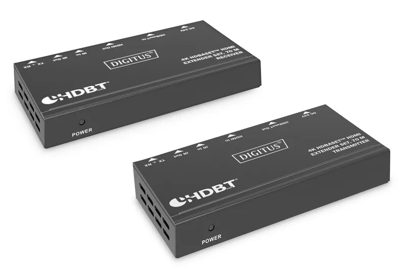 Digitus 4K HDBaseT™ HDMI extender set. 70 m
