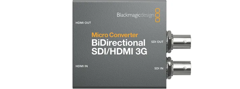 Blackmagic Design CONVBDC/SDI/HDMI03G/P video signal converter Active