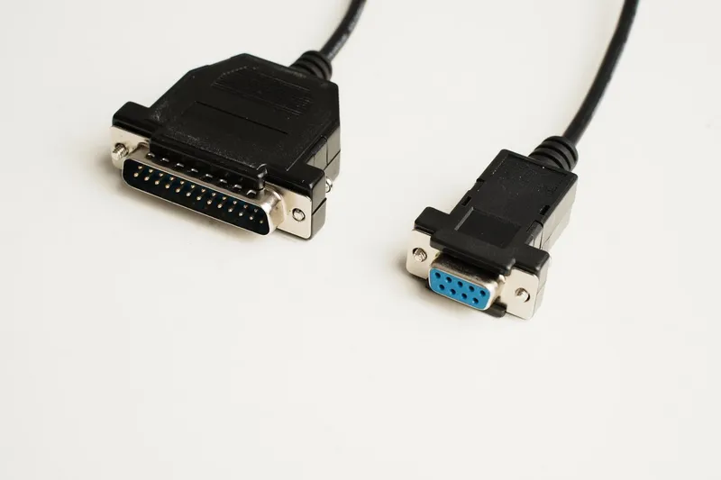 Microconnect IBM029B serial cable Black 3 m DB-25 DB-9