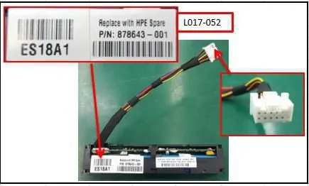HPE *Non Cancellable/Non Returnable (NCNR)* 96W SMART STORAGE BATTERY