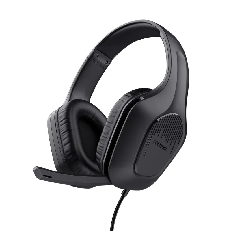 Trust GXT 415 Zirox Wired Stereo Gaming Headset - Black