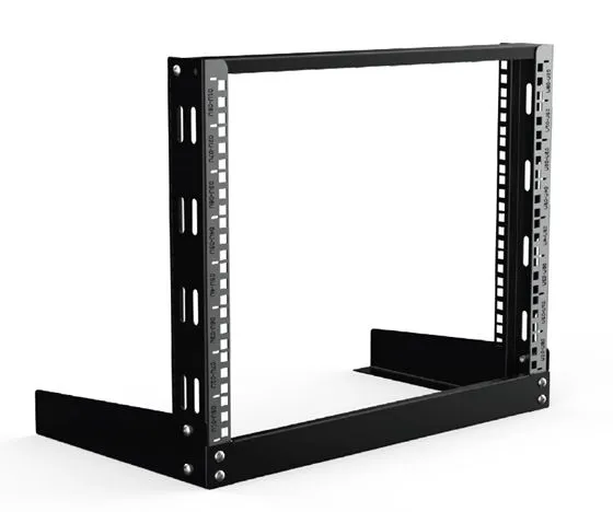 Lanview LVR04U63BL rack cabinet 4U Wall mounted rack Black