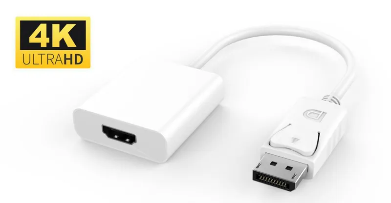 Microconnect DPHDMI3W video cable adapter 0.15 m DisplayPort HDMI Whit