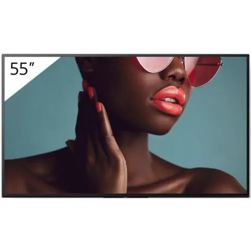 Sony FW-55BZ40L Signage Display Digital signage flat panel 139.7 cm (55") LCD Wi-Fi 700 cd/m 4K Ultra HD Black Android 24/7