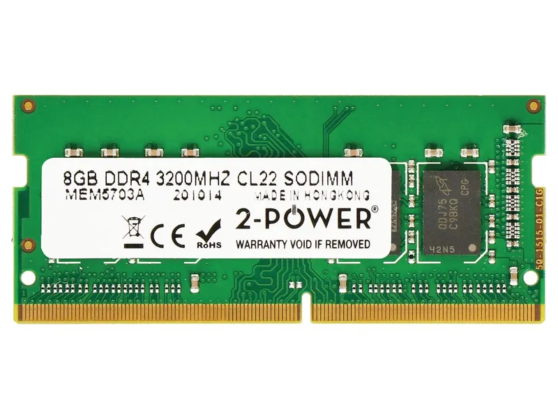 2-Power 2P-5M30Z71646 memory module 8 GB 1 x 8 GB DDR4 260-pin SO-DIMM