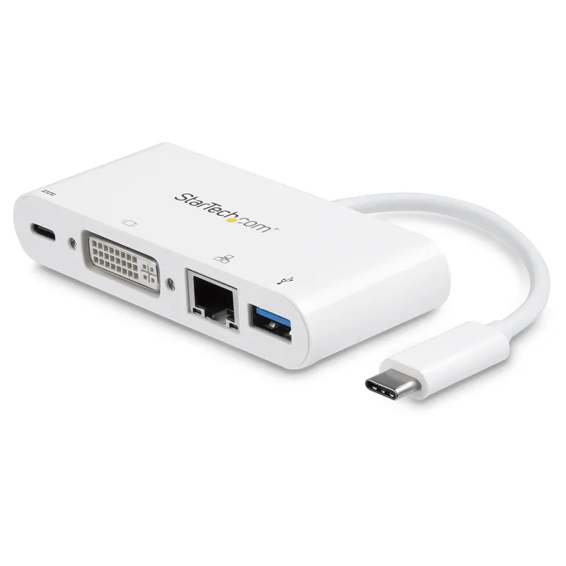 StarTech.com USB C Multiport Adapter - USB-C to DVI-D (Digital) Video