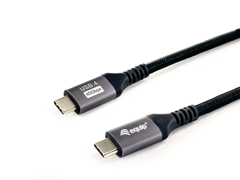 LevelOne Equip 128383 USB 4 Gen 3 C to C Cable; M/M; 2.0m; 8K/60Hz; 40