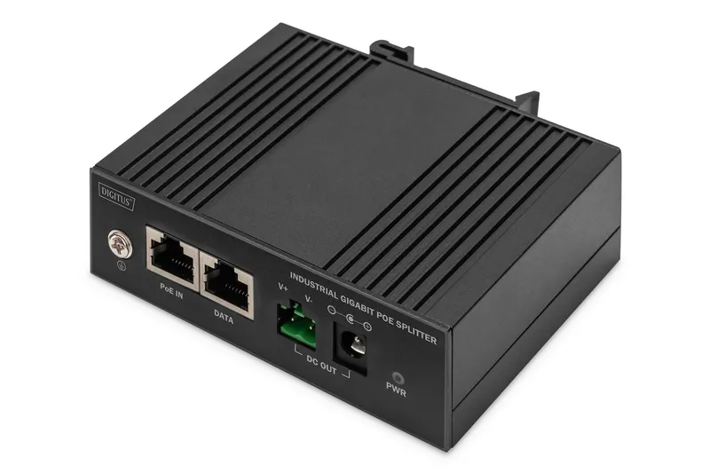 Digitus Gigabit Ethernet PoE Splitter. Industrial. 60W