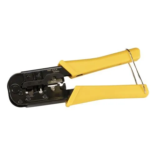 Cablenet RJ10 RJ11 RJ12 RJ45 Non-Ratchet Crimp Tool