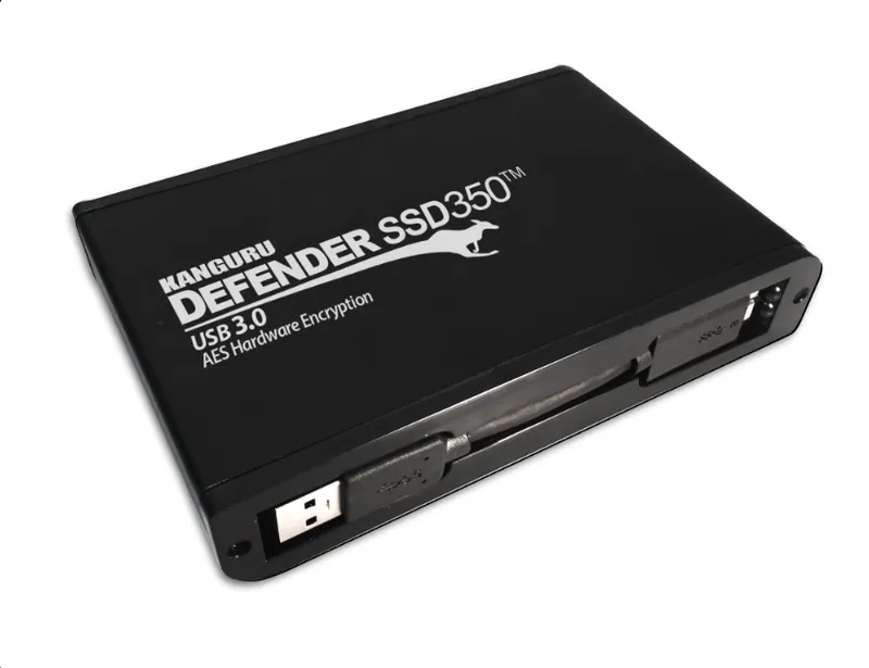 iStorage Kanguru Defender SSD350 2 TB| FIPS 140-2 Certified | Hardware