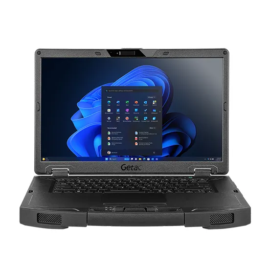 Getac S510G1. 39.6 cm (15.6''). Full HD. QWERTZ. USB. RS232.