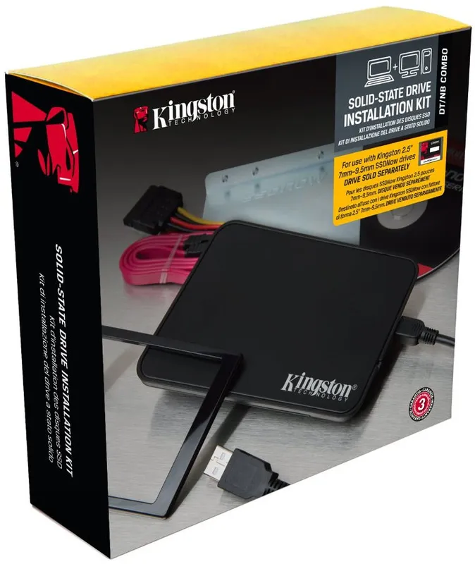 Kingston Technology SNA-B storage drive enclosure HDD enclosure Black