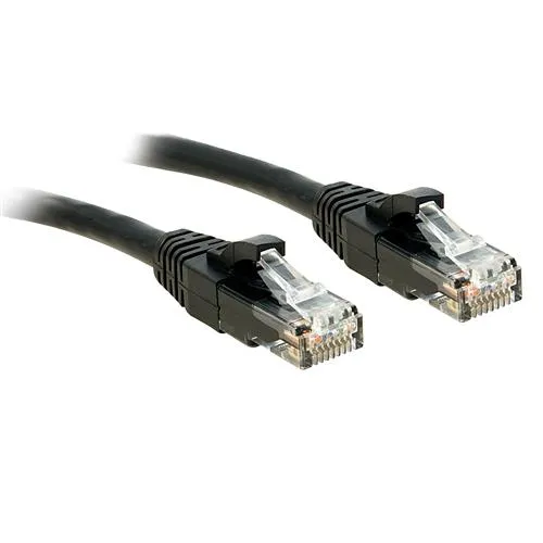 Lindy 5m Cat.6 U/UTP Network Cable Black