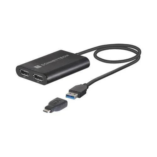 Sonnet USB3-DDP4K USB graphics adapter 3840 x 2160 pixels Black