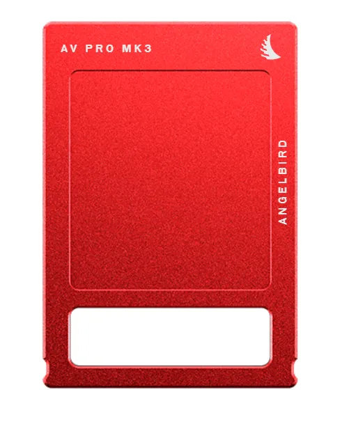 Angelbird Technologies AV PRO MK3 1 TB Black. Red
