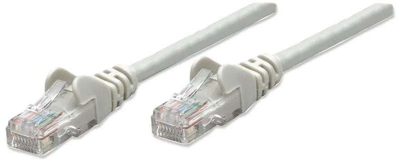Intellinet Network Patch Cable. Cat5e. 0.5m. Grey. CCA. U/UTP. PVC. RJ