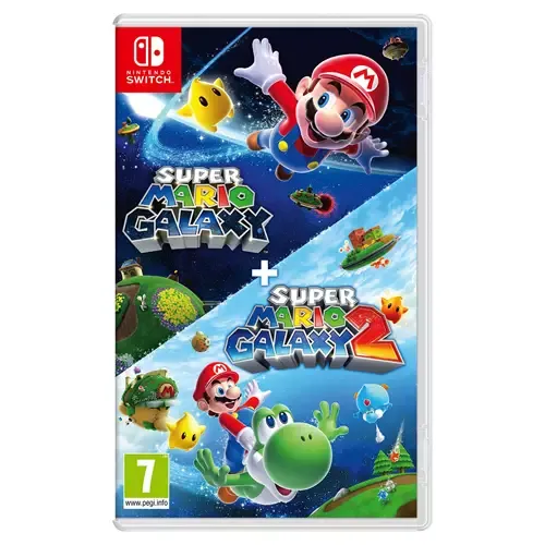 Nintendo Super Mario Galaxy + Super Mario Galaxy 2 ( Switch) Standard Traditional Chinese, German, Dutch, English, Spanish, French, Italian, Japanese, Korean, Portuguese Nintendo Switch