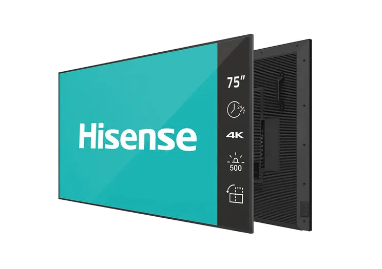 Hisense 75DM66D Signage Display 190.5 cm (75") LED Wi-Fi 500 cd/m