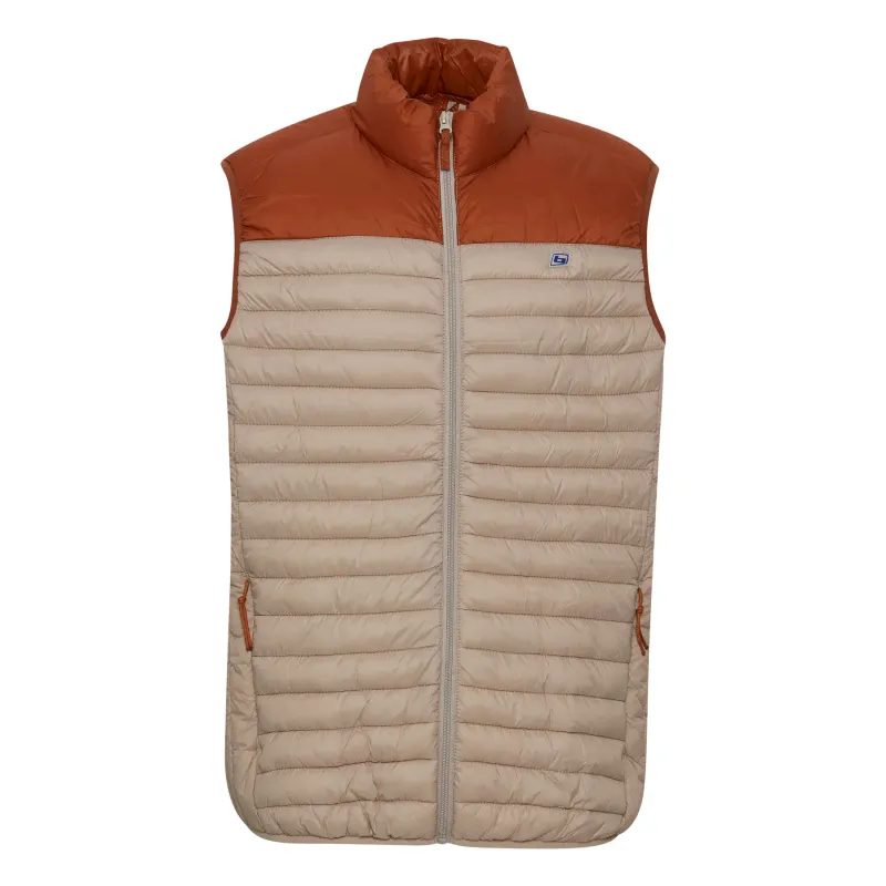 Sleeveless Puffer Jacket Blend