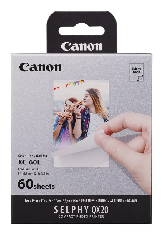 Canon 6756C001/XC-60L Photo cartridge Etikettes 54x85mm. 60 pages for