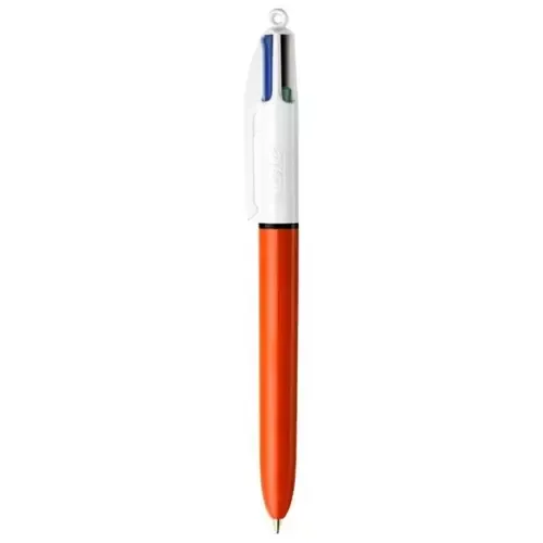 BIC 4 Color Original Fine Black Blue Green Red Clip-on retractable ballpoint pen 1 pc(s)
